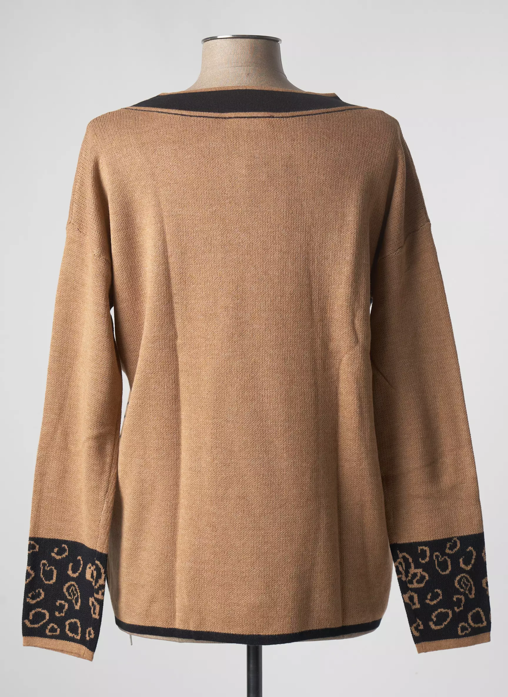 Hajo Pulls Femme couleur marron
