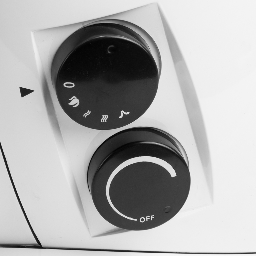 Casaria Deuba Heizlüfter Kaminfeuer 1500W