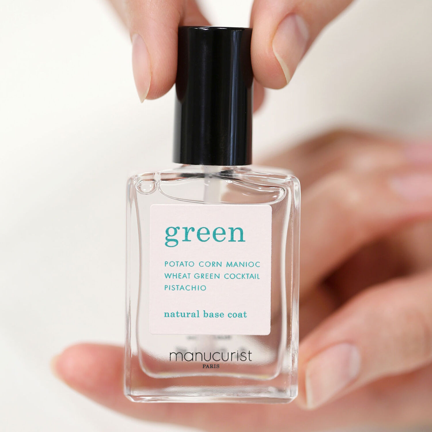 Manucurist Green Base Coat Vernis à Ongles 15 ml