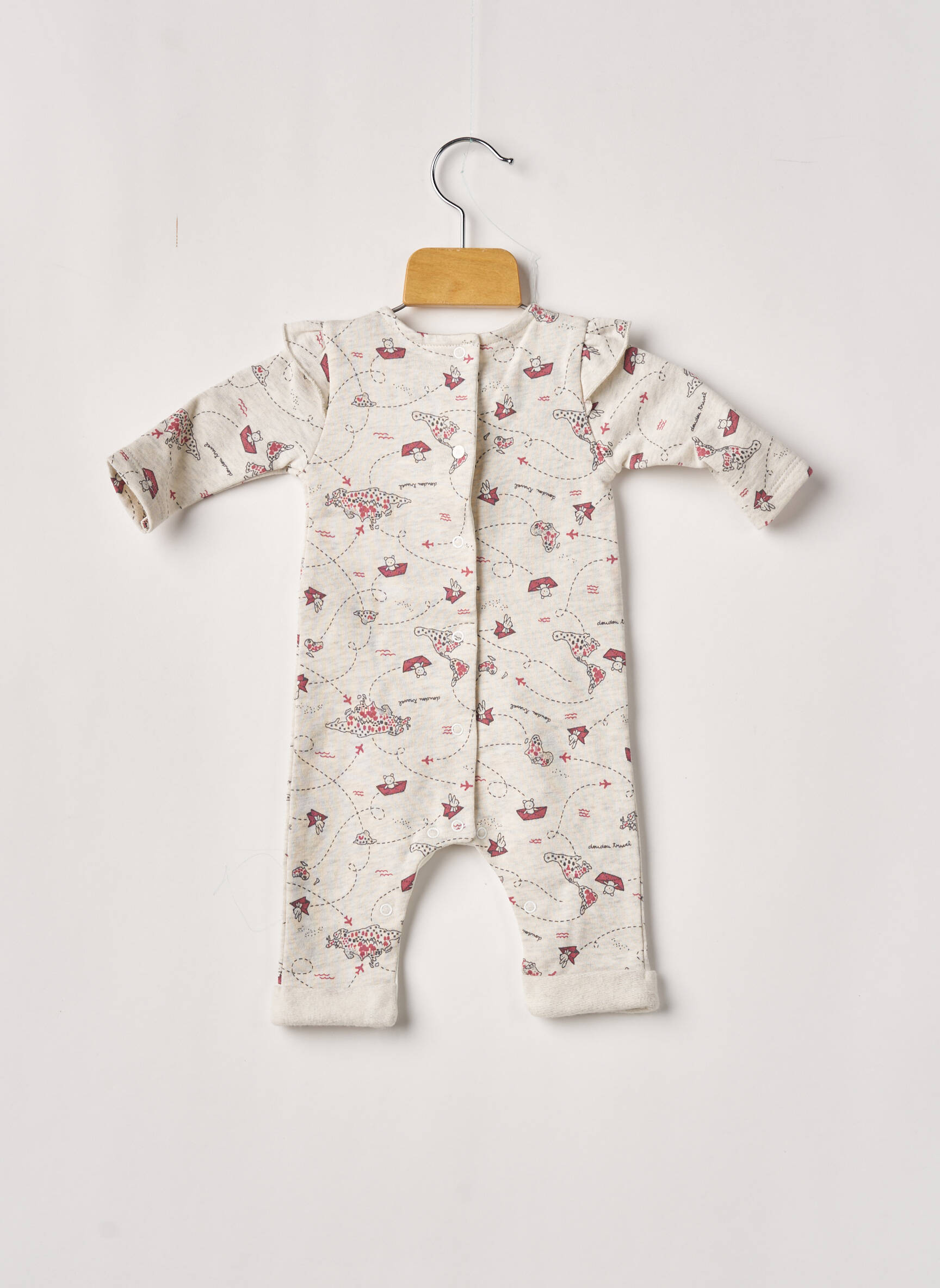 Absorba Pyjamas 1 Fille couleur beige