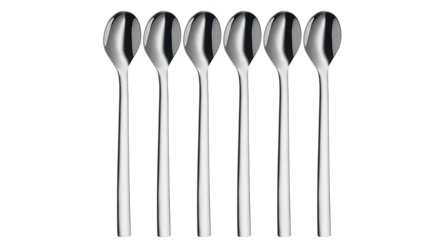 WMF Latte Macchiato Löffel Set 6 Stück Nuova