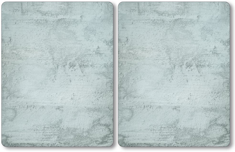 KESPER for kitchen & home Herdblende-/Abdeckplatte, ESG-Sicherheitsglas, (Set, 2 tlg)