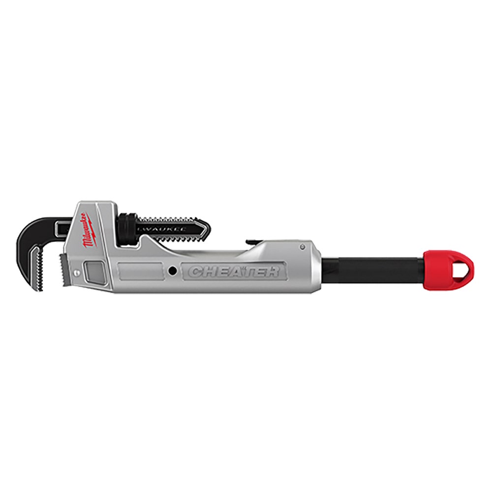 MILWAUKEE Cheater Aluminum Pipe Wrench 48227318