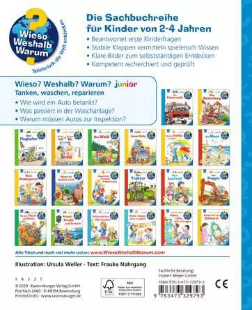 Ravensburger Wieso? Weshalb? Warum? junior, Band 69: Tanken, waschen, reparieren