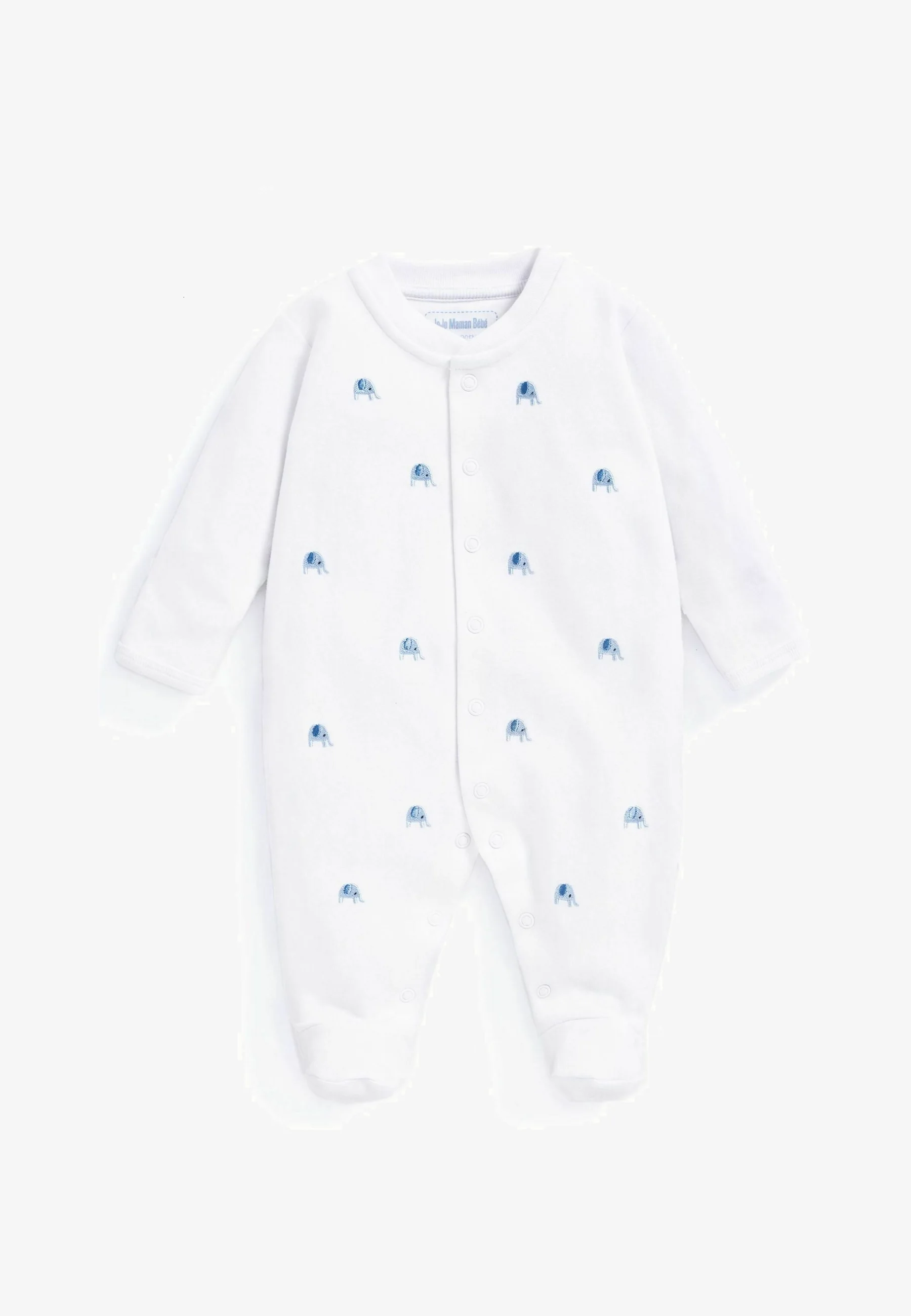 JoJo Maman Bébé ELEFANTE BORDADO- Mono