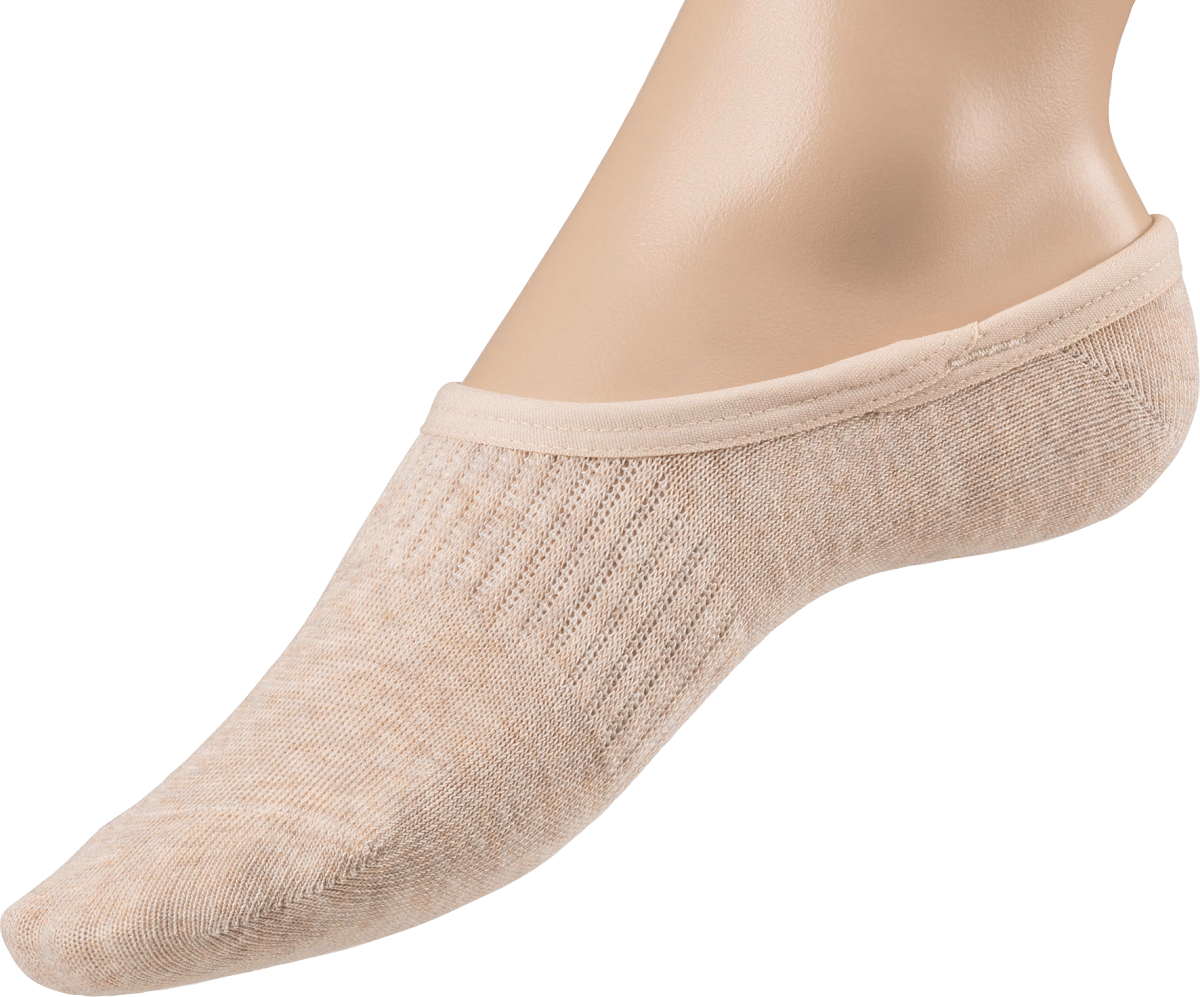 Füßlinge mit Bio-Baumwolle beige Gr. 39-42, 1 St
