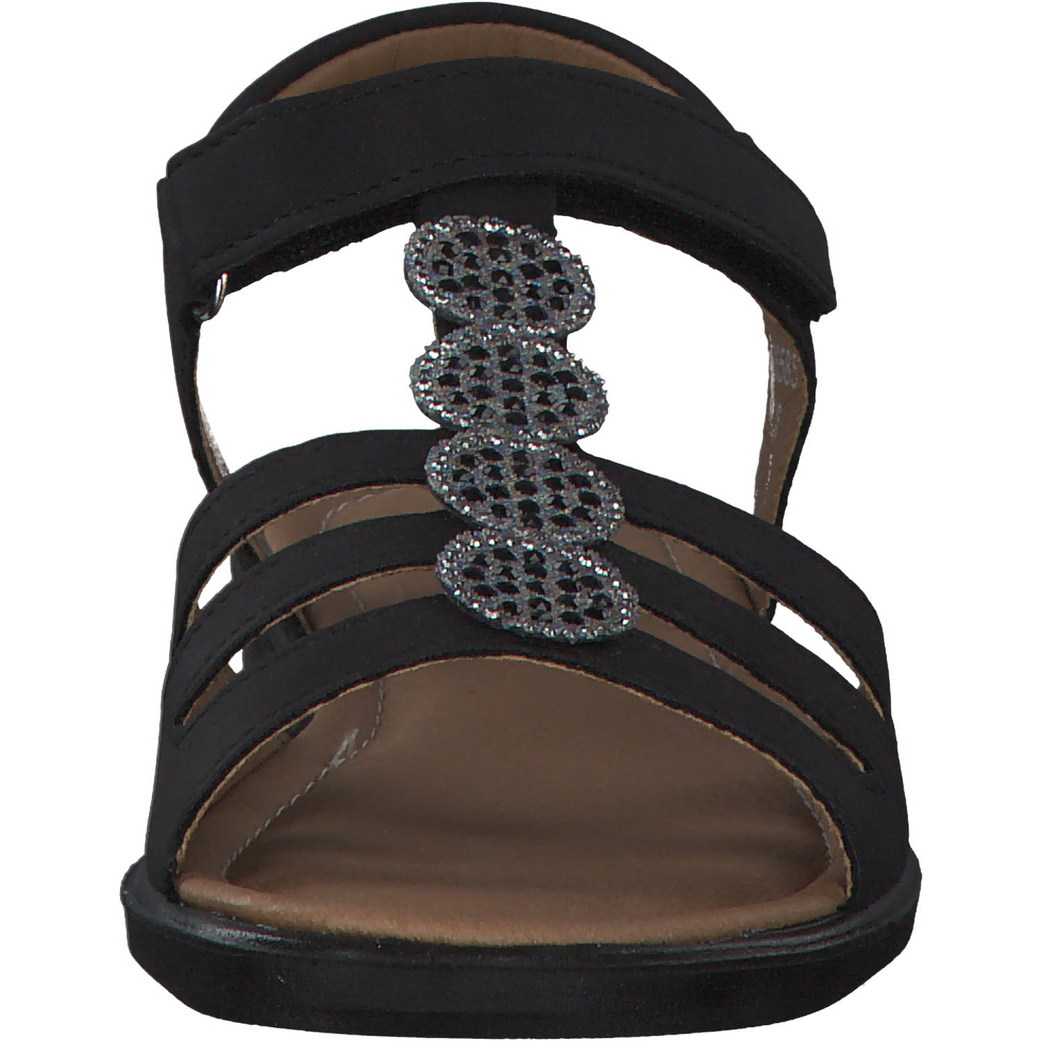 Ricosta Ana 7000402, Sandalen (Kinder), Damen, Schwarz