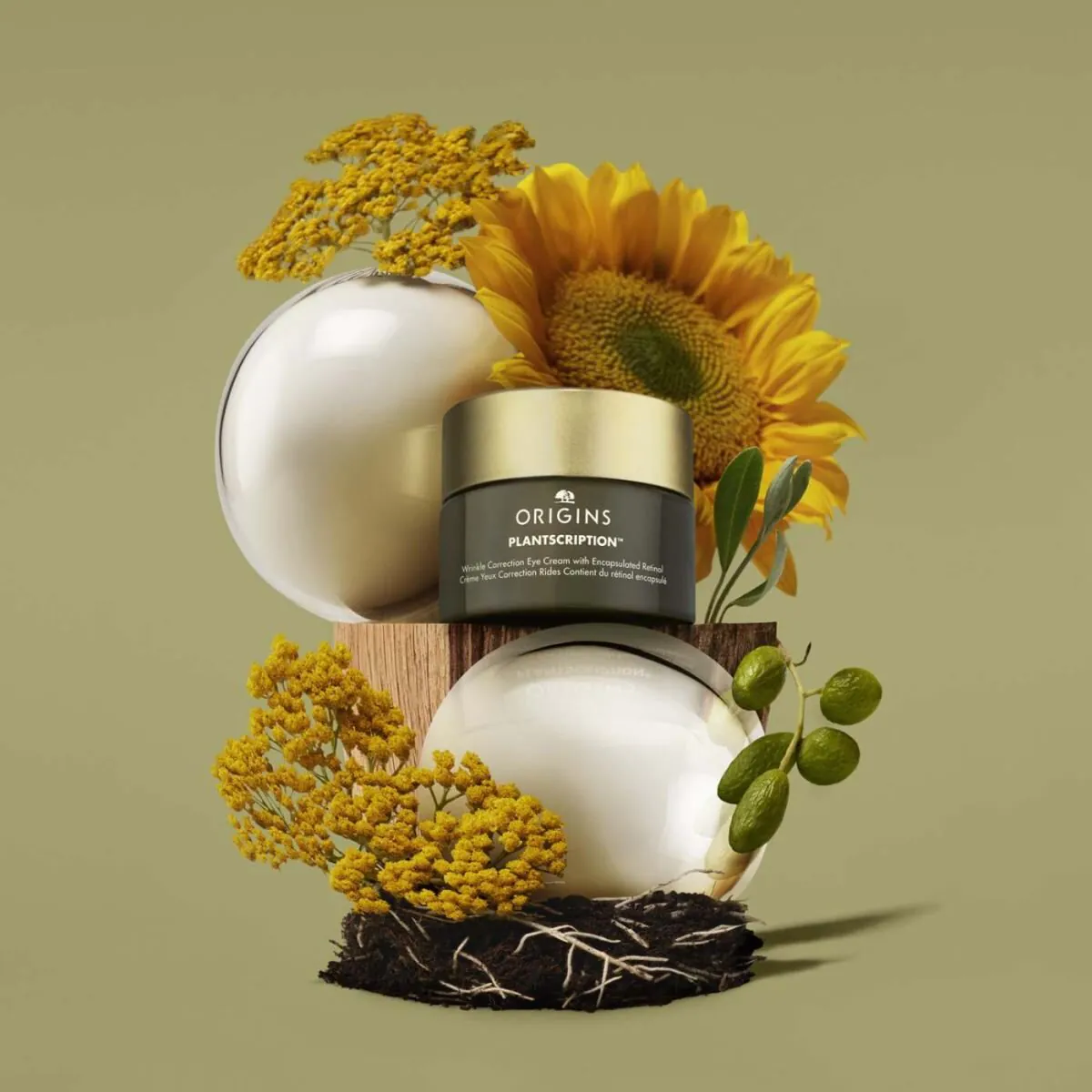 Origins Plantscription™ Rynkekorrigerende øjencreme med indkapslet retinol Krem pod oczy 15ml