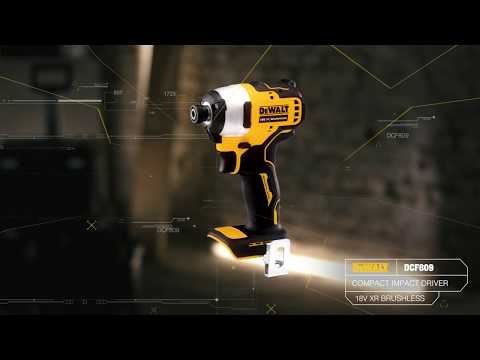 DeWalt DCK2062M2T-QW Kombinovani set 18V 4.0Ah Li-Ion - DCD709 bežična udarna bušilica + DCF809 udarni odvijač