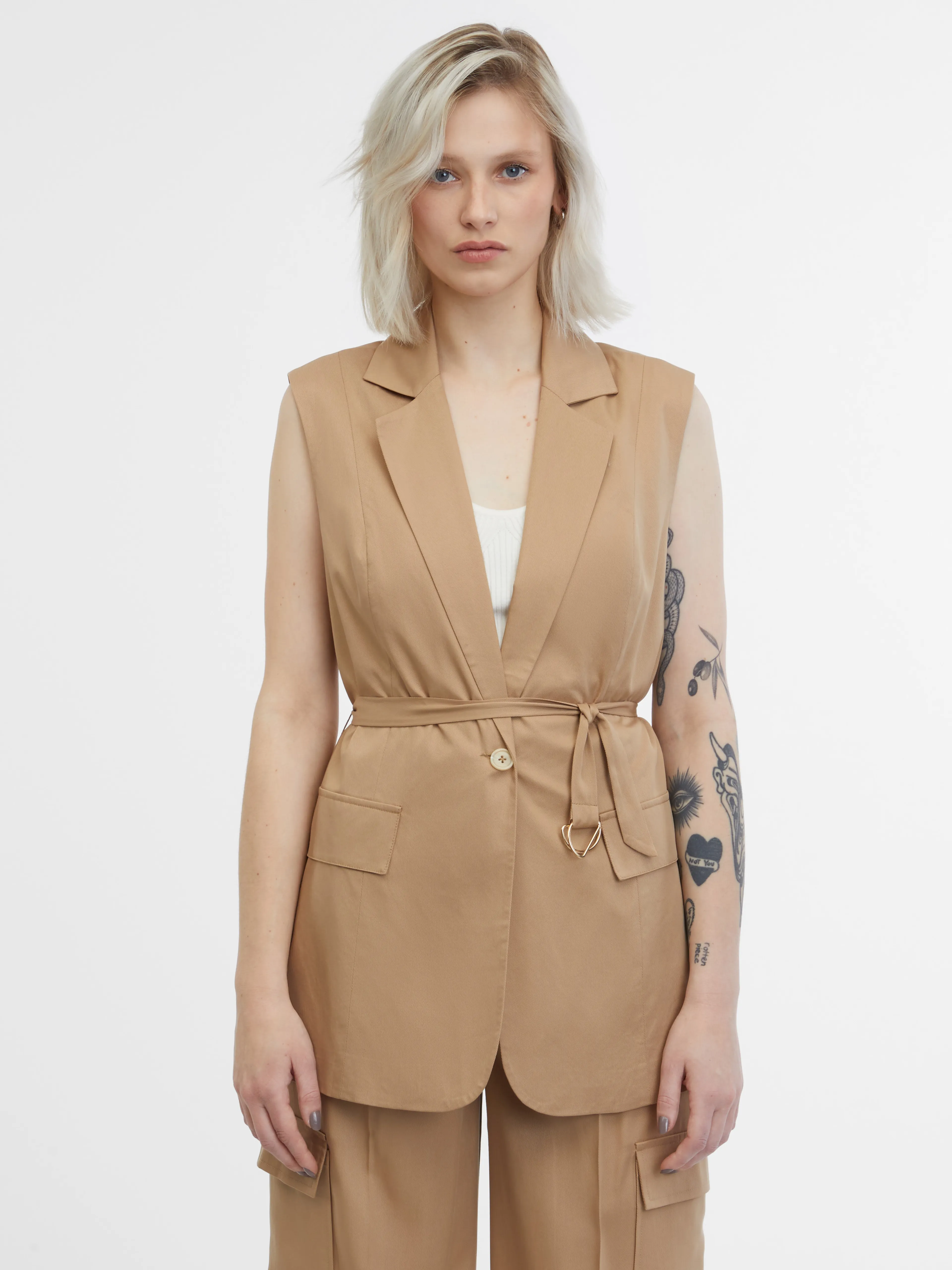 Braune Damen-Weste ORSAY