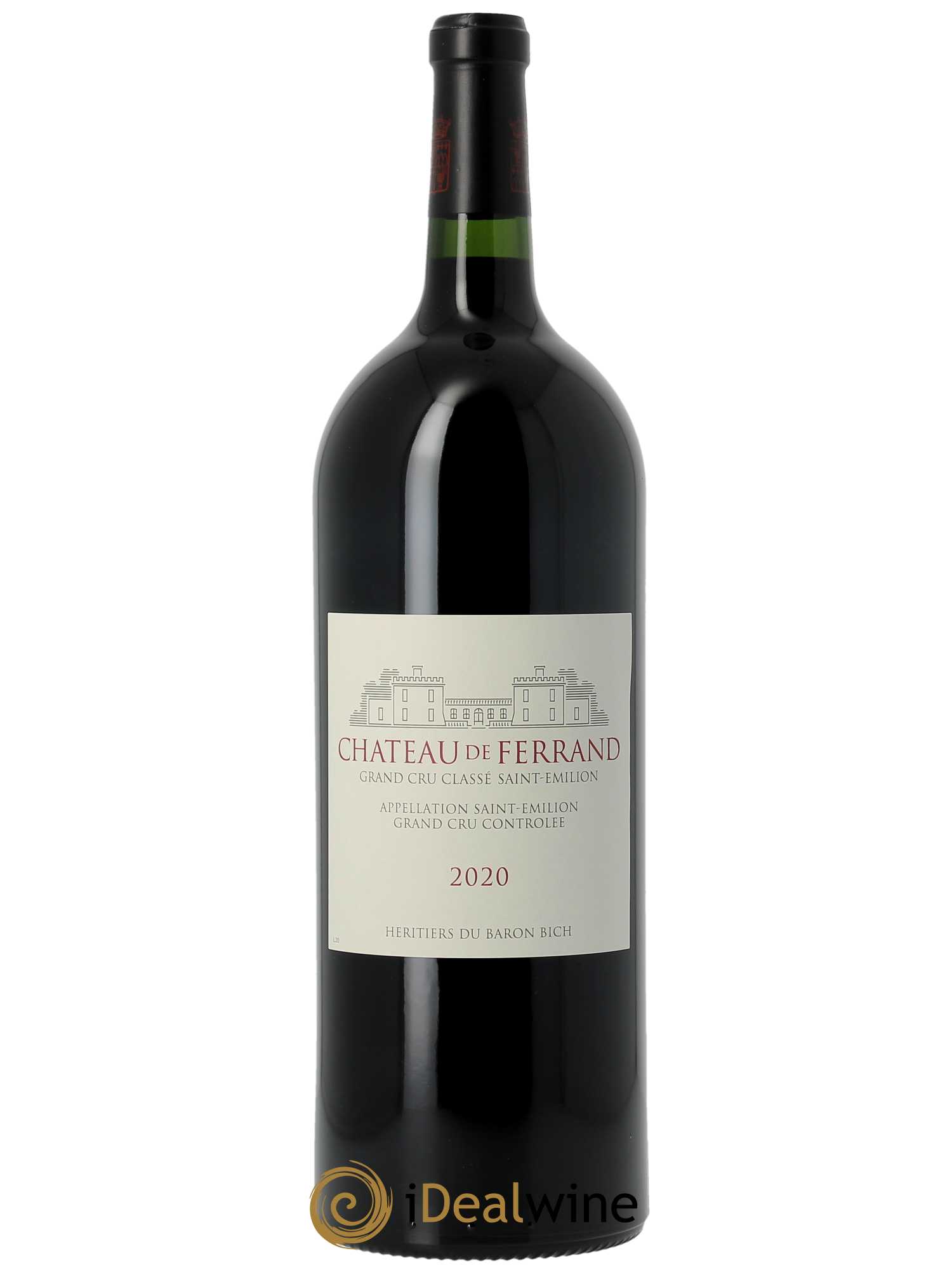 Château de Ferrand Grand Cru Classé (CBO à partir de 6 MG) 2020 - Lot de 1 Magnum