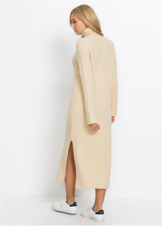 Strickkleid mit Rollkragen