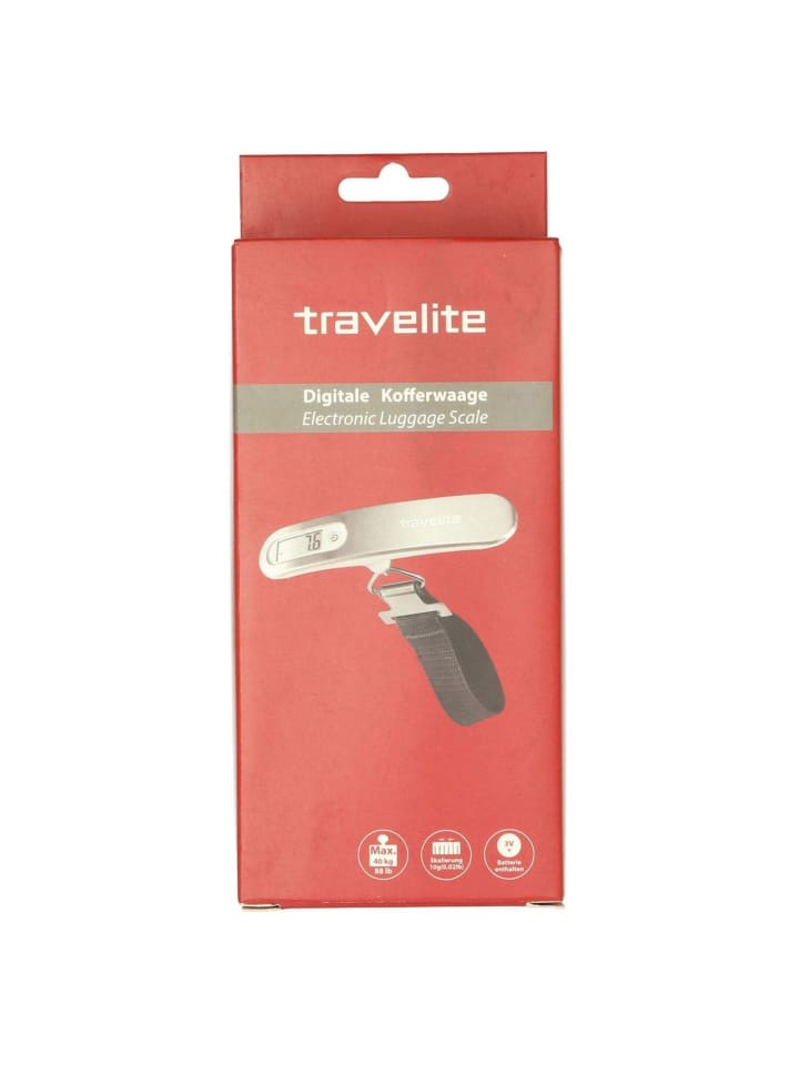 travelite Zubehör Digitale Kofferwaage Alu 15 cm (silver) in silver günstig kaufen onesize