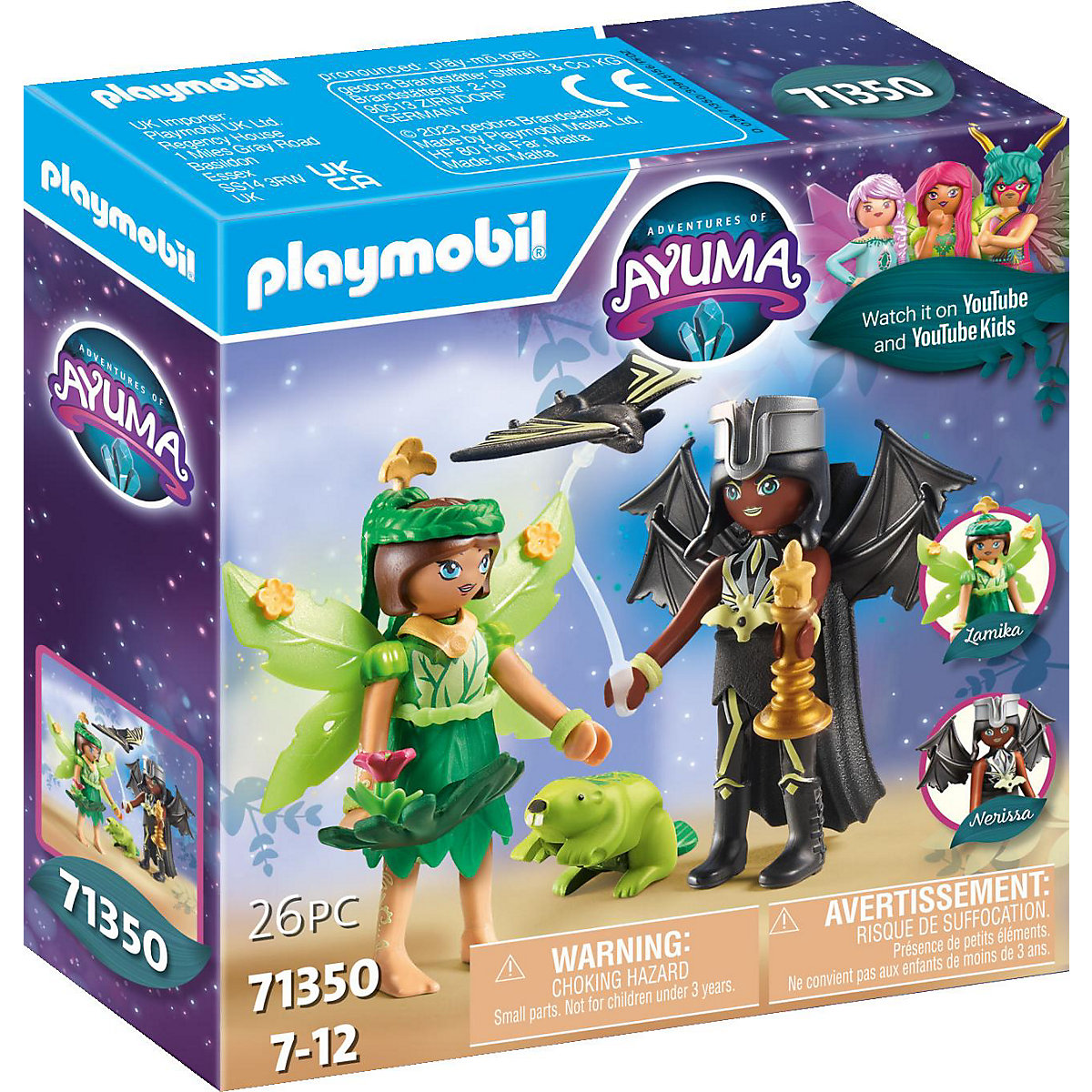 PLAYMOBIL® 71350 Forest Fairy & Bat Fairy mit Seelentieren