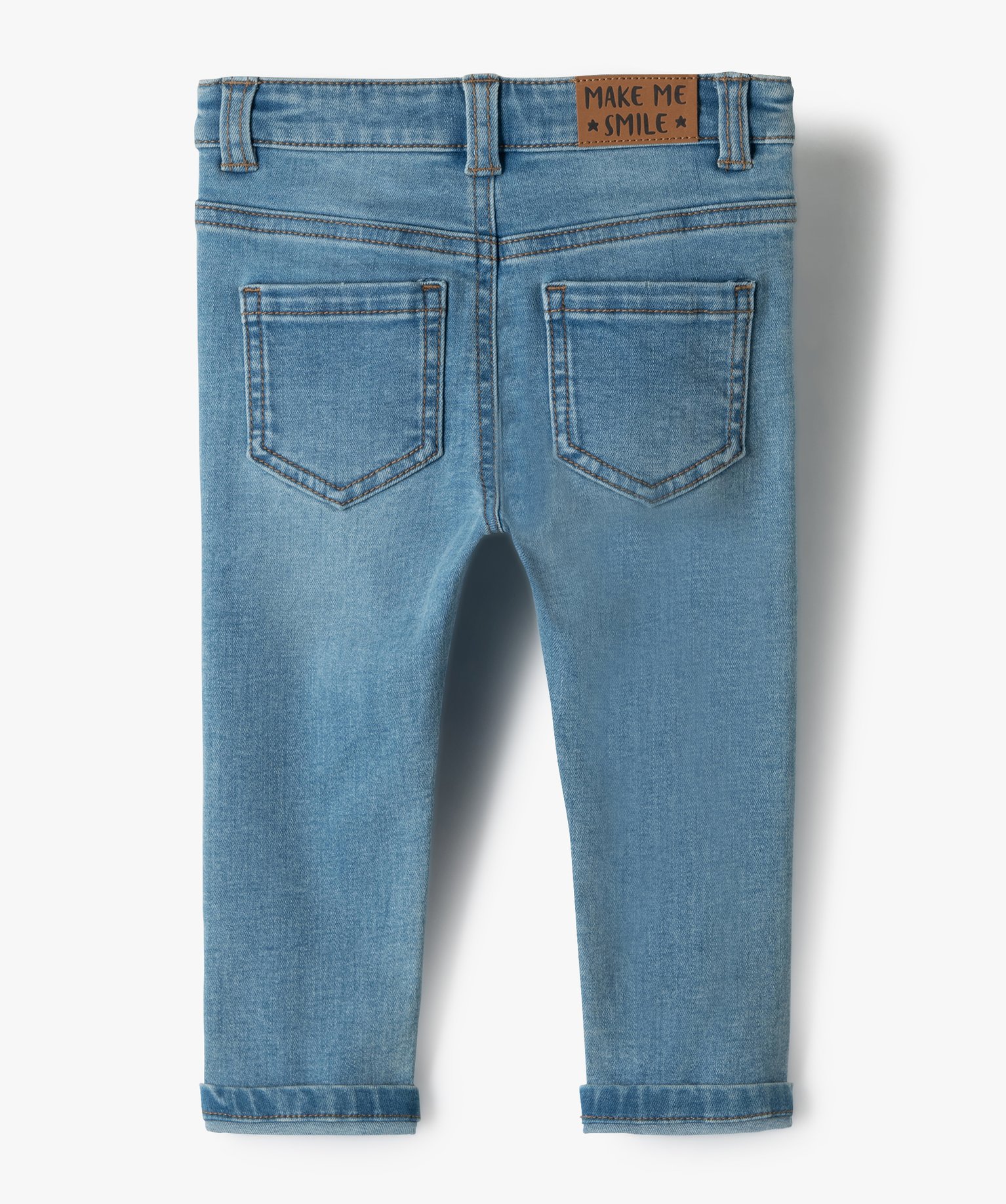 Jean bébé Garçon coupe slim denim | GEMO