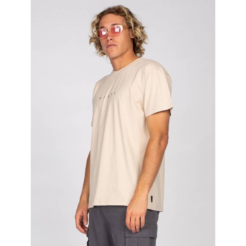 RUSTY SHORT CUT SHORT SLEEVE TEE T-Shirt Herren