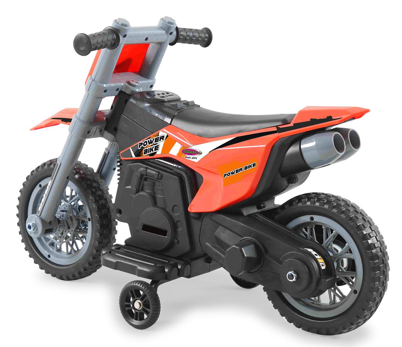 Jamara e.K. JAMARA-460679-Ride-on Motorrad Power Bike orange 6V