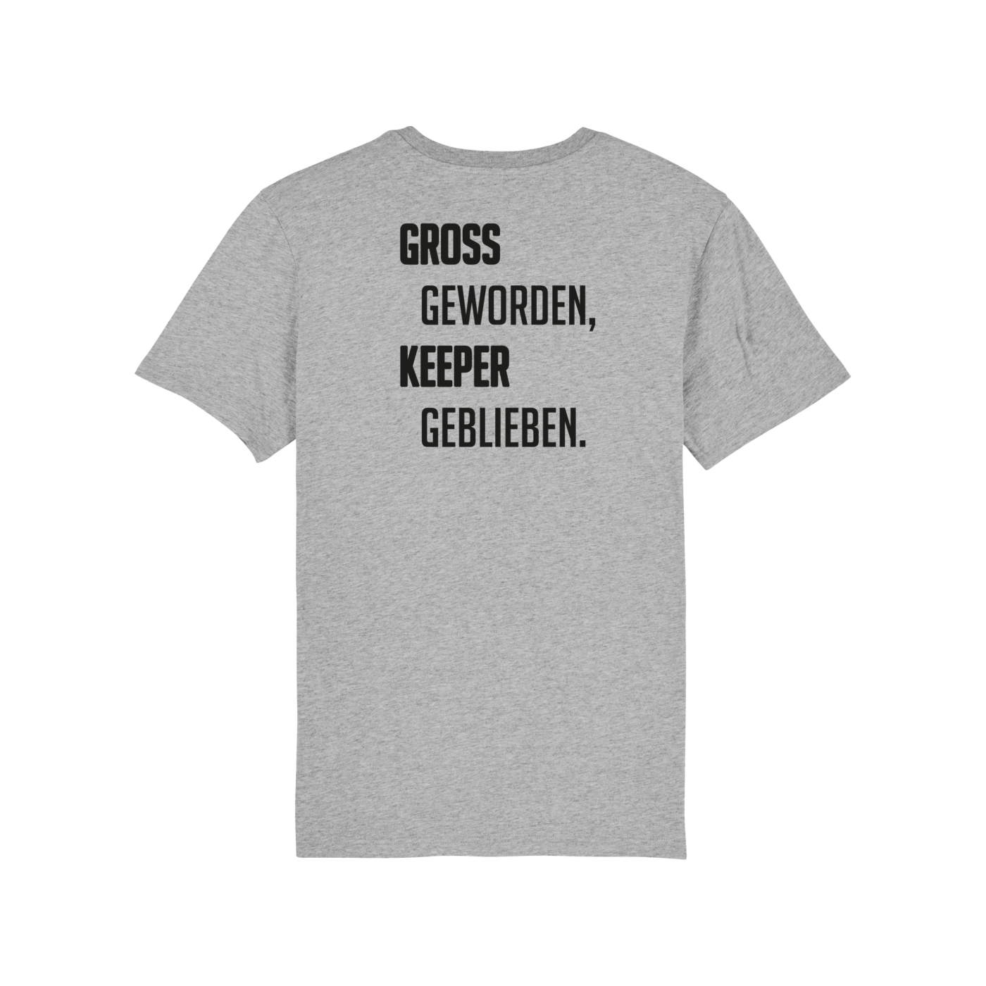 Bolzplatzkind X Keepersport "Keeper" T-Shirt Grau
