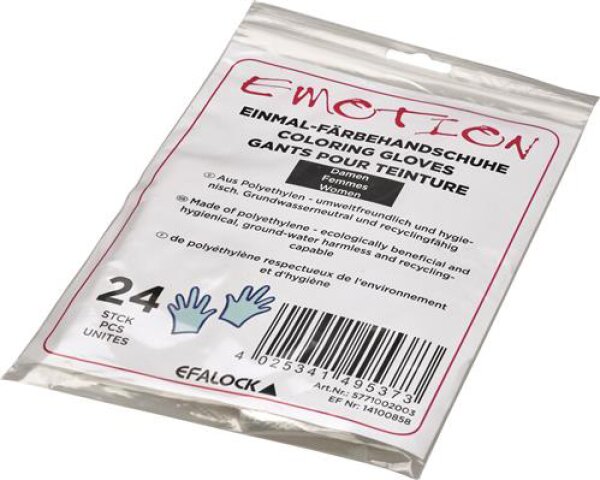 Efalock PE-Handschuhe Damen Btl.à Handschuh