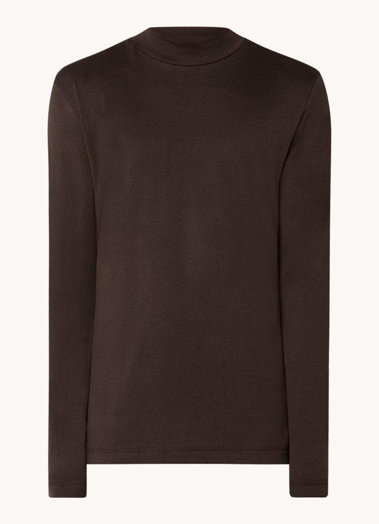 Camicia a maniche lunghe DRYKORN Moritzo con colletto alla coreana.
