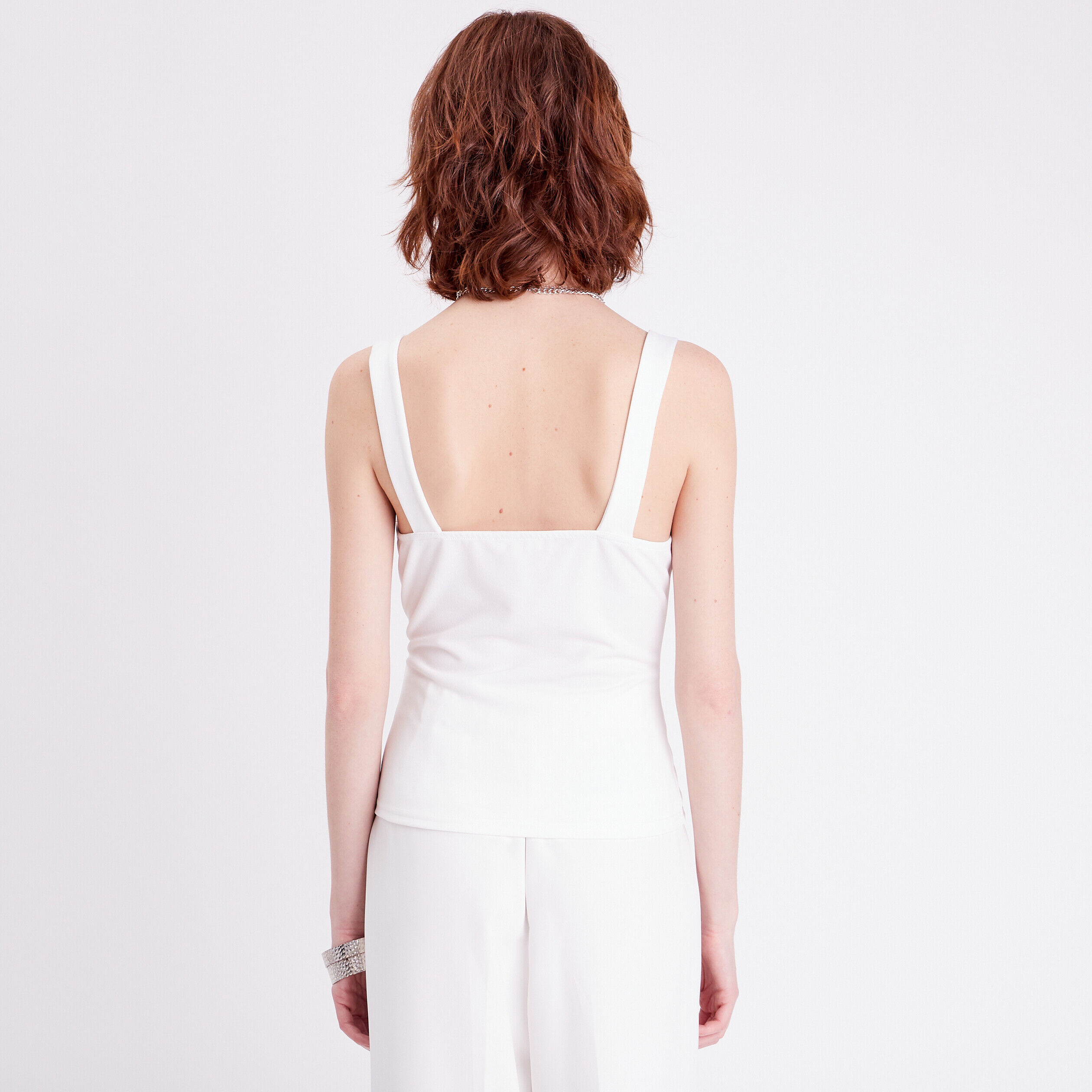 Bustier ajusté ecru femme | Cache Cache