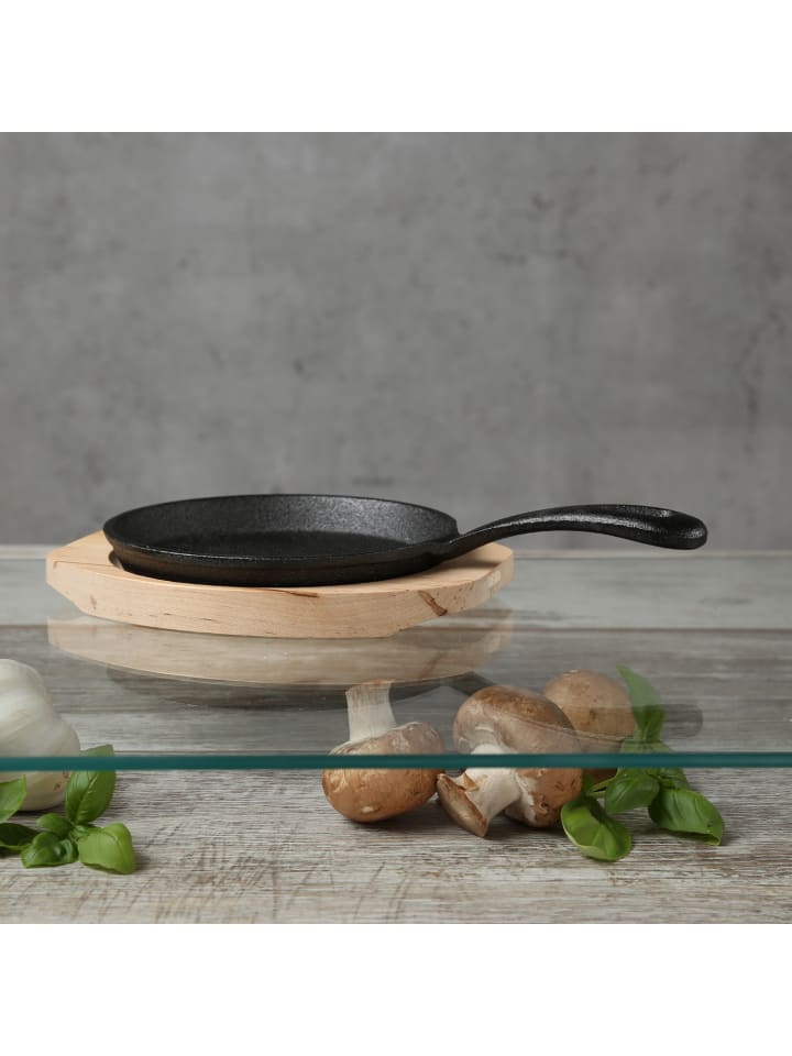 GAUMENKICK Servierpfanne Gusseisen in schwarz - D: 13cm günstig kaufen onesize