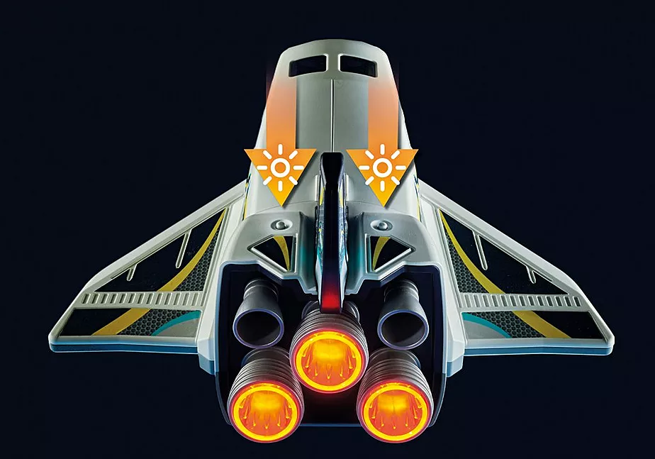 Space-Shuttle auf Mission