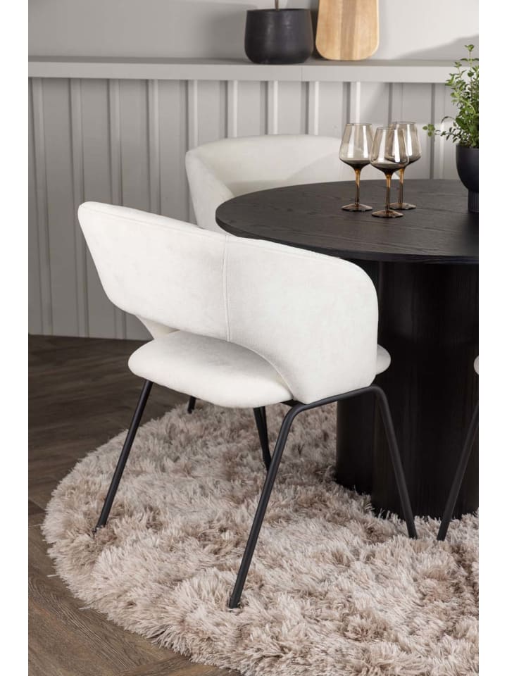 ebuy24 Essgruppe Olivia 65 (5-teilig) Schwarz 110 x 110 cm günstig kaufen onesize