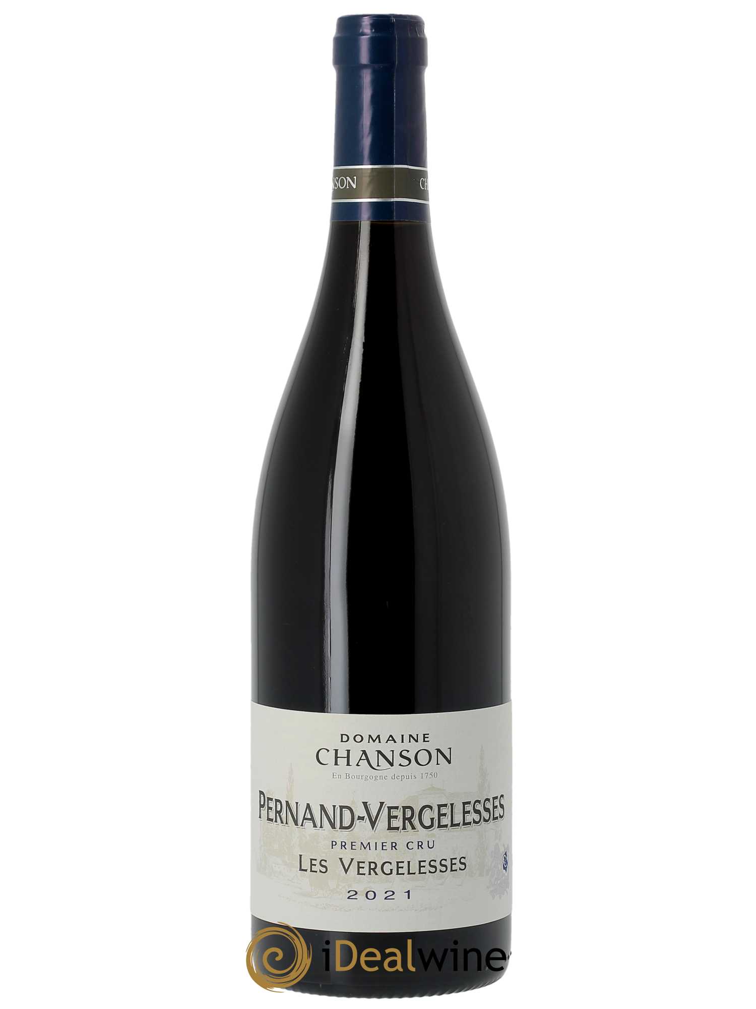 Pernand-Vergelesses 1er Cru Les Vergelesses Chanson (Domaine)  2021 - Lot de 1 Bouteille