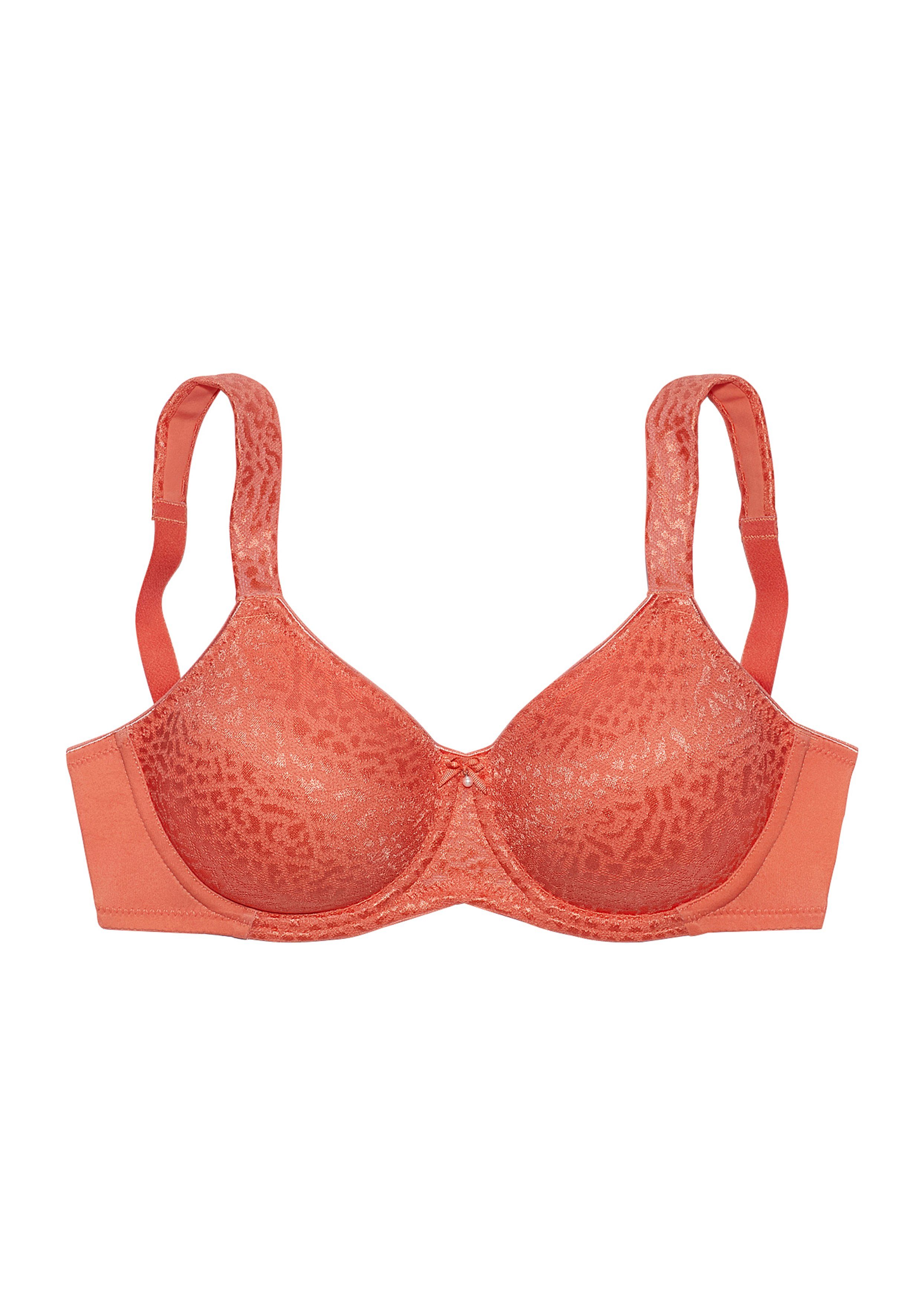 LASCANA Minimizer-BH aus schimmernder Jaquardspitze, Basic Dessous