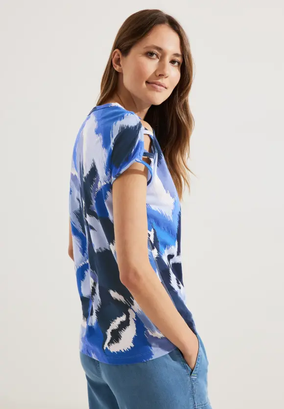 CECIL Shirt mit Schulterdetail