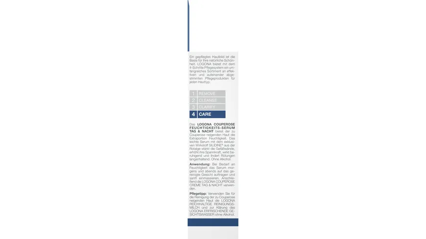 LOGONA MED Couperose Feuchtigkeits-Serum Rotalgenextrakt SILIDINE® 30 ml