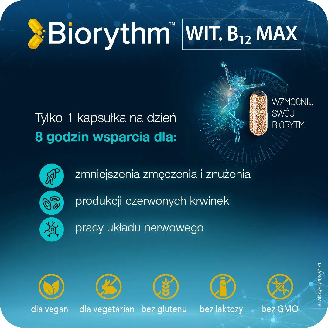 Bioritam vitamin B12 Max, kapsule