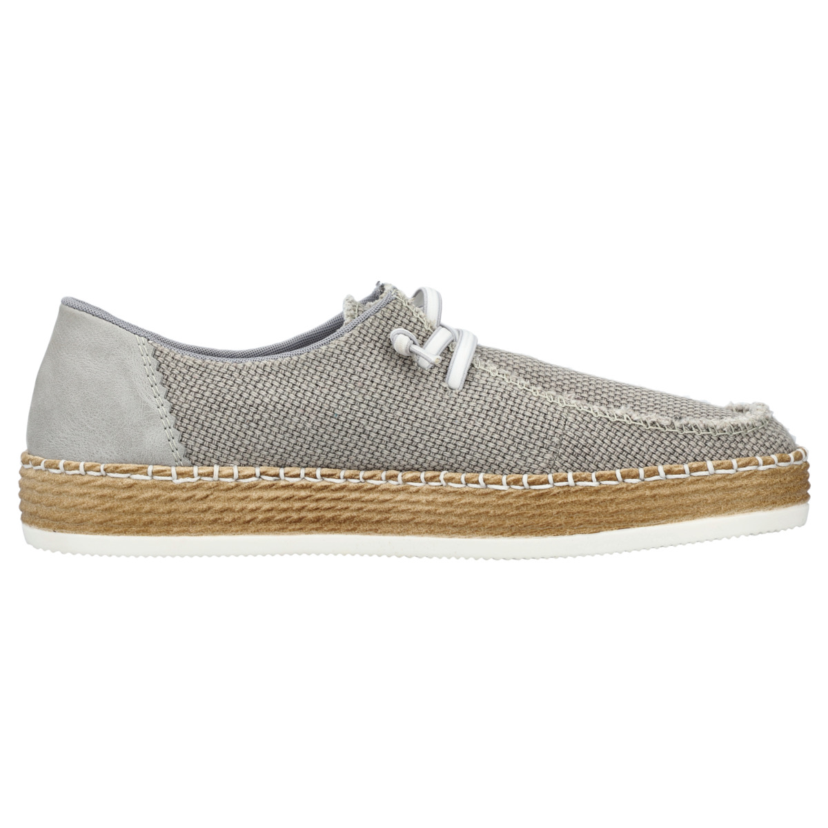 Rieker L7853 Slipper hellgrau