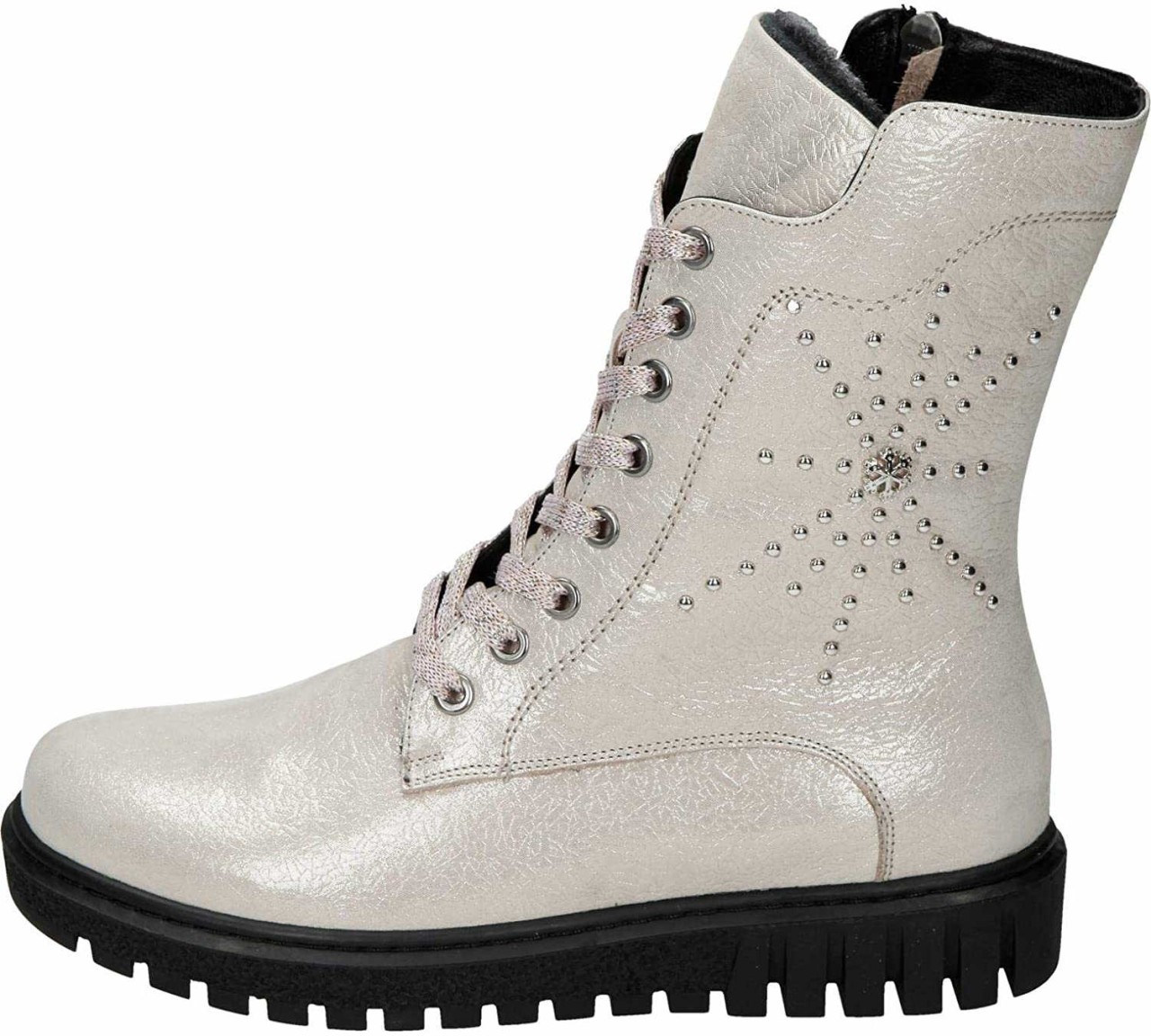 PIAZZA Stiefel silber Stiefelette