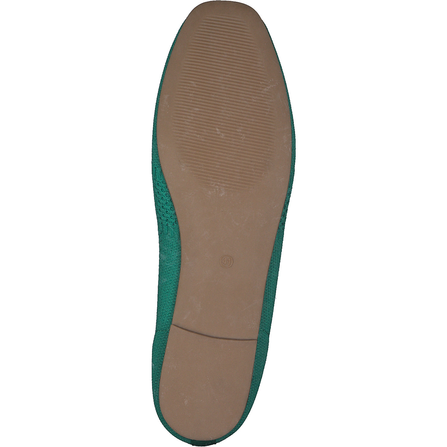 La Strada 2111884, Mokassins, Damen, green knitted