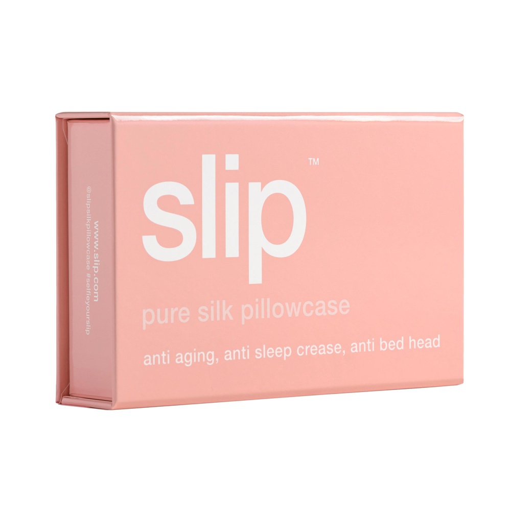 slip taie d'oreiller pure soie slip - queen - rose taie d'oreiller queen