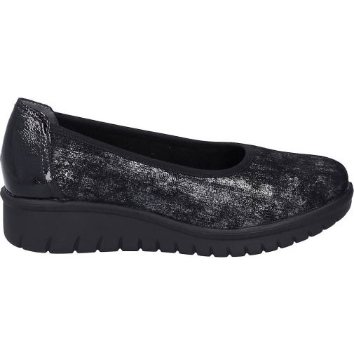 WESTLAND Slipper Calais 85, schwarz-silber