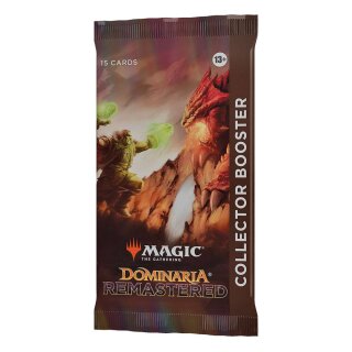 Magic the Gathering: Dominaria Remastered Collector's Booster (1) (EN)