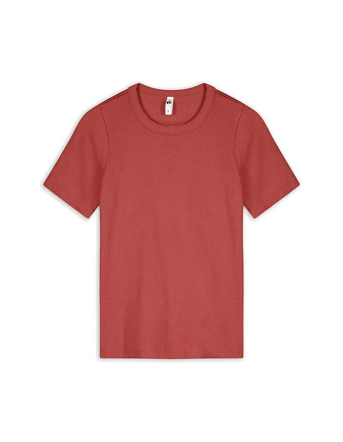 T-Shirt - Rippenstruktur