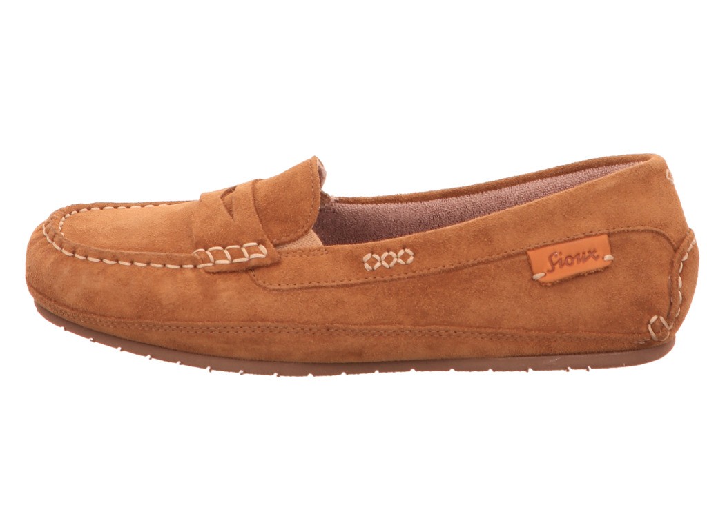 SIOUX Sportliche Slipper braun Farmiga-702