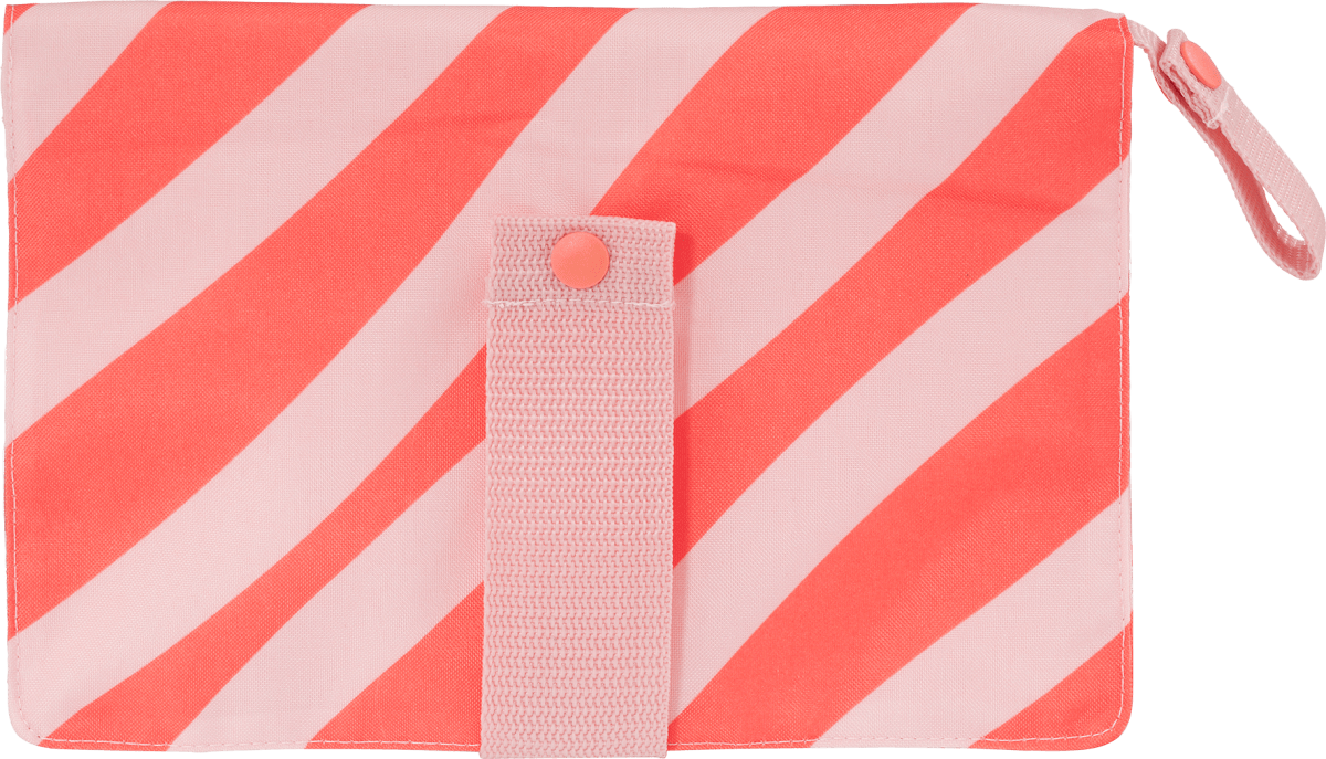 Windeltasche rosa/rot, 1 St