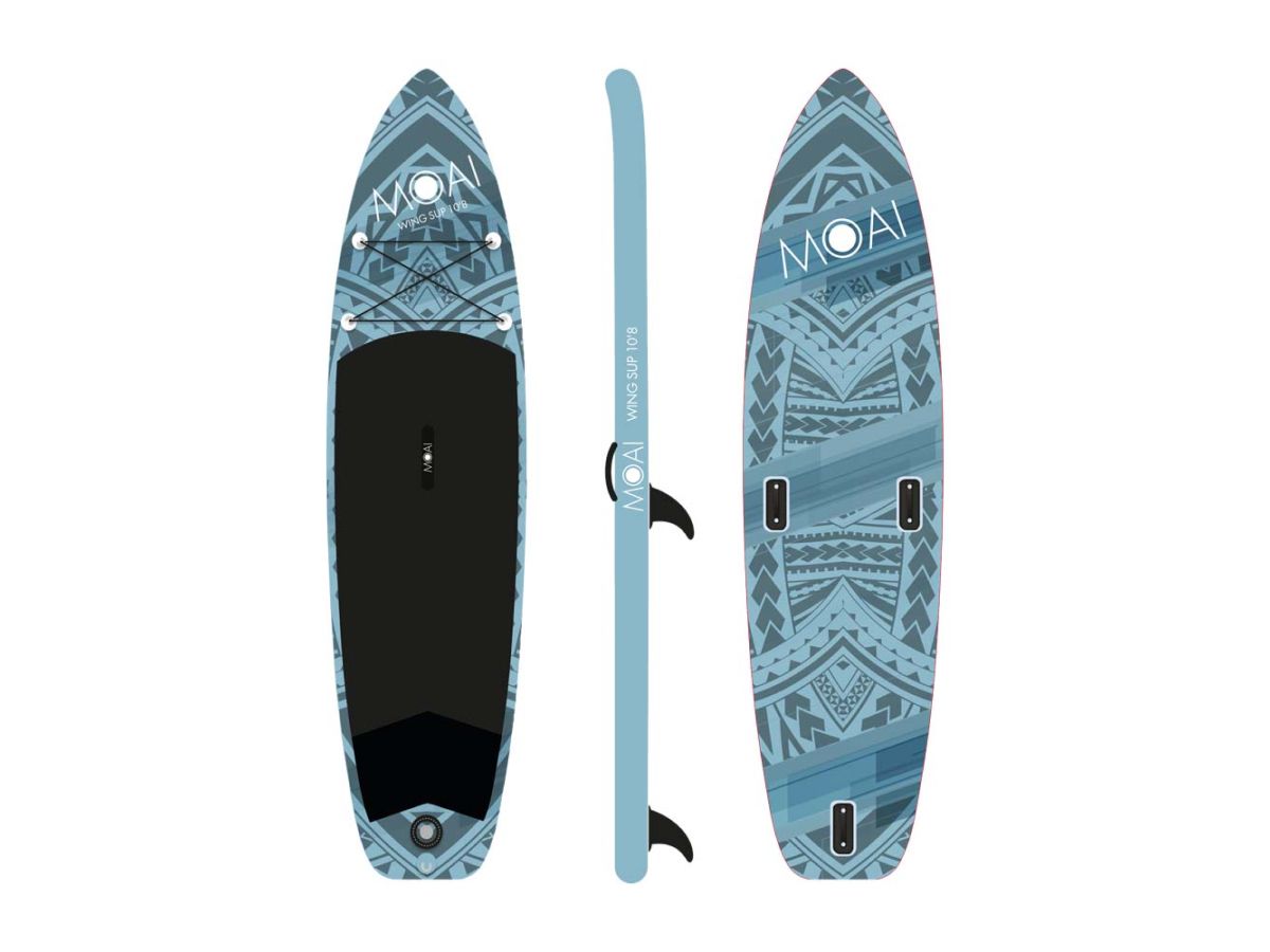 MOAI WING PADDLE BOARD 10’8 Aufblasbares SUP Board Set