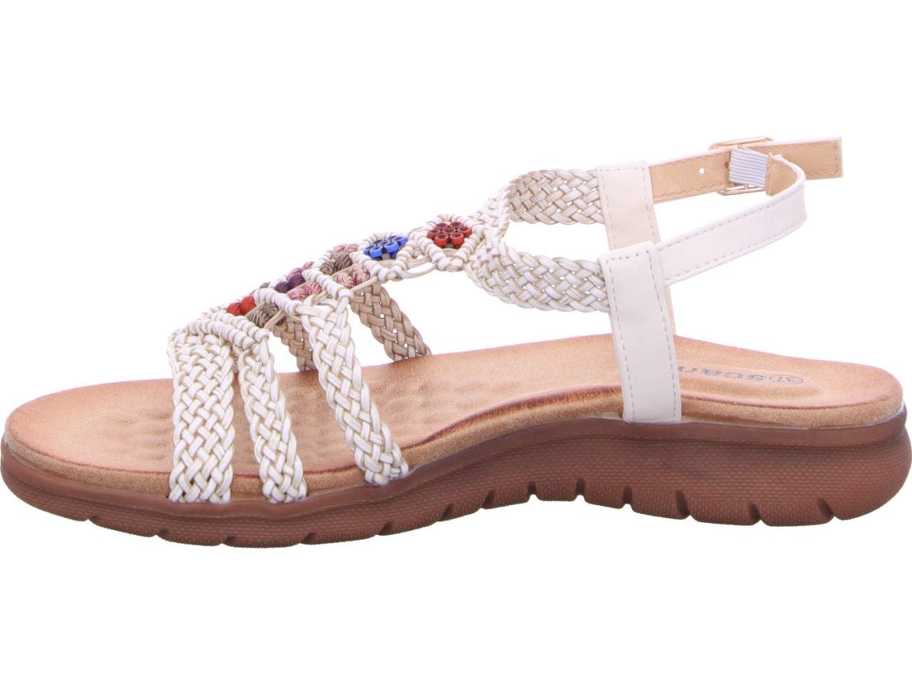 DIVERSE Klassische Sandalen weiss