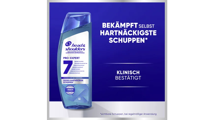 head & shoulders Pro-Expert 7in1 Anti-Schuppen Shampoo 250 ml