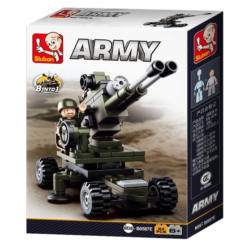 Artillerie Bausteine Set M38-B0587E