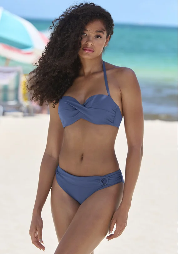 Bügel-Bandeau-Bikini-Top