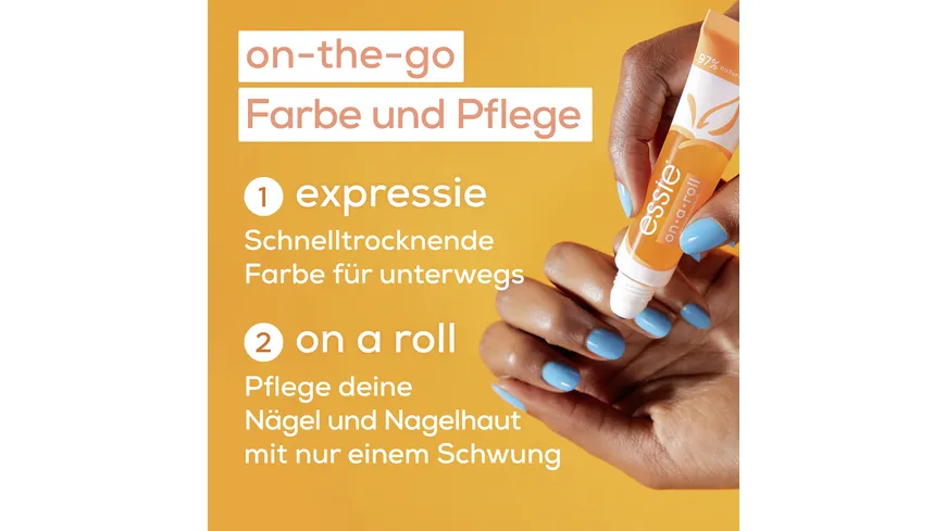 ESSIE Nagelpflege Apricot Oil Roll-On 13.5 ml Apricot on a roll