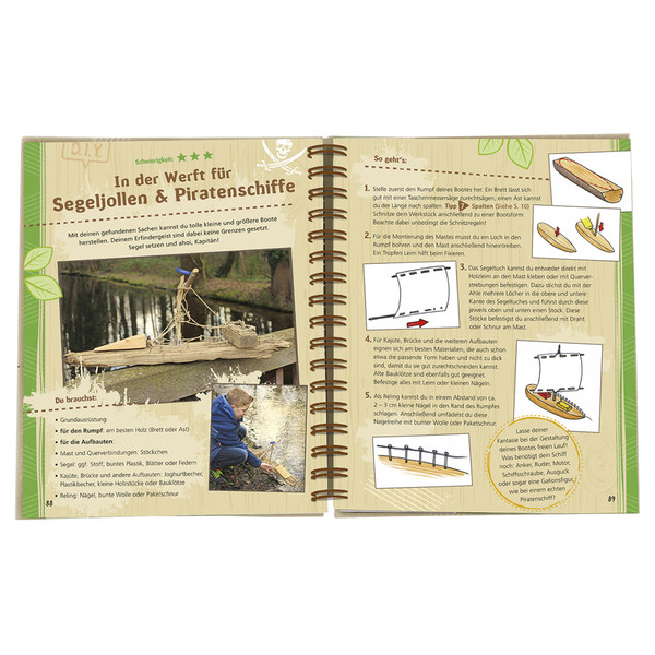 DAS TASCHENMESSER-SCHNITZBUCH Kinder - Kinderbuch