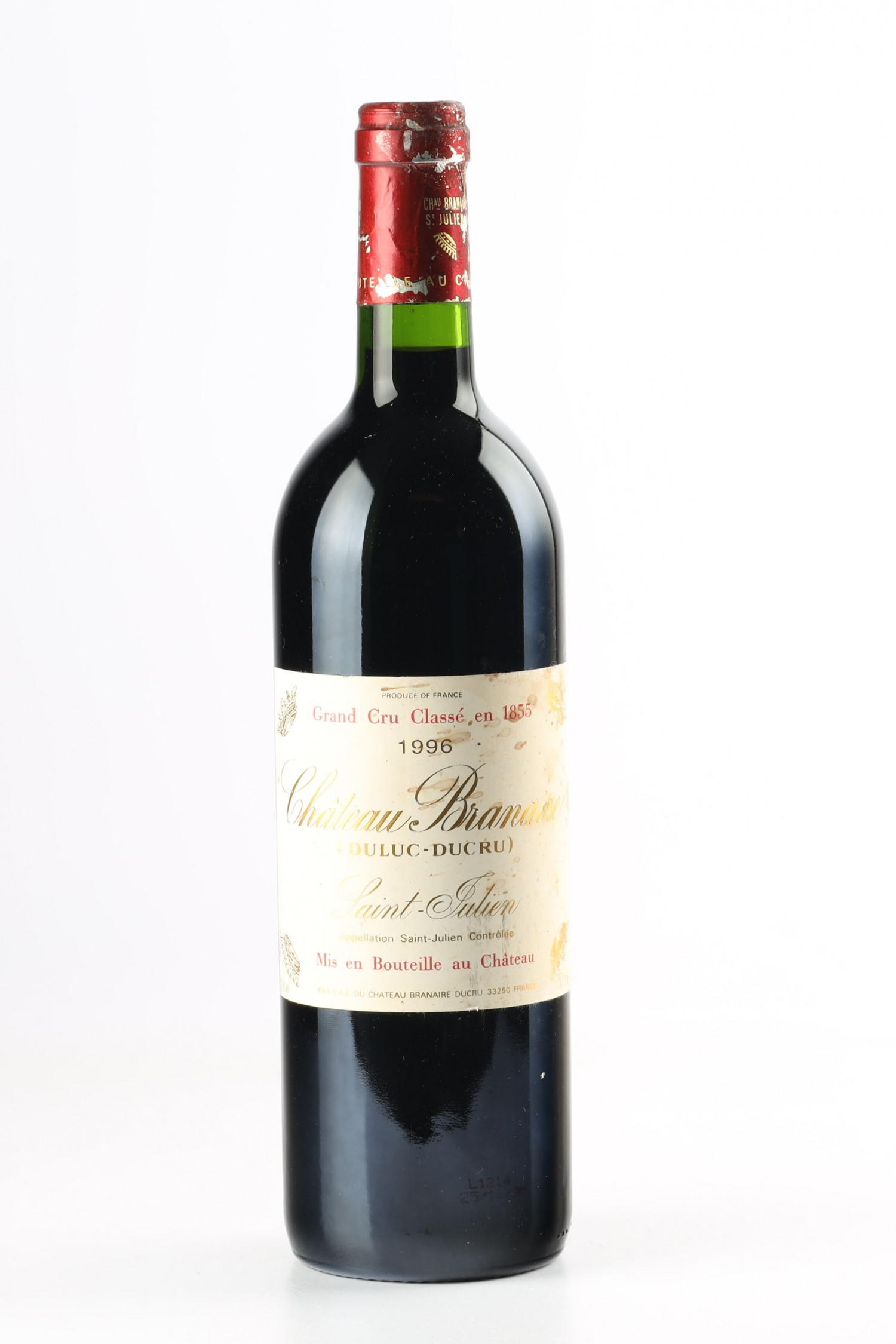 Château Branaire Ducru 1996, Saint Julien